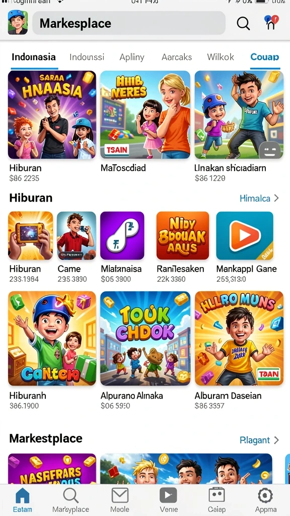 Screenshot menunjukkan permainan slot dengan tema petualangan.
