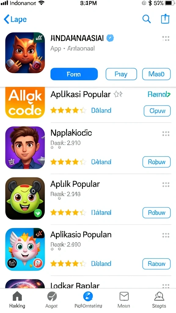 Tampilan antarmuka yang menarik dan mudah digunakan.