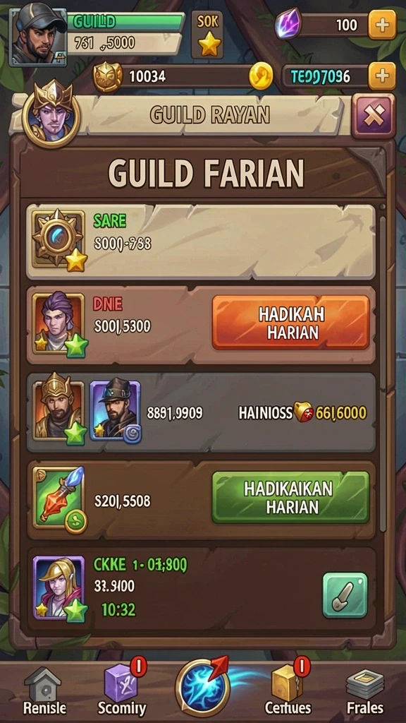 Tampilan menarik dari permainan slot yang mengesankan.