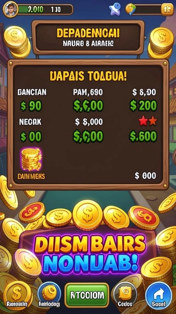 Fitur bonus yang menguntungkan dan menarik.