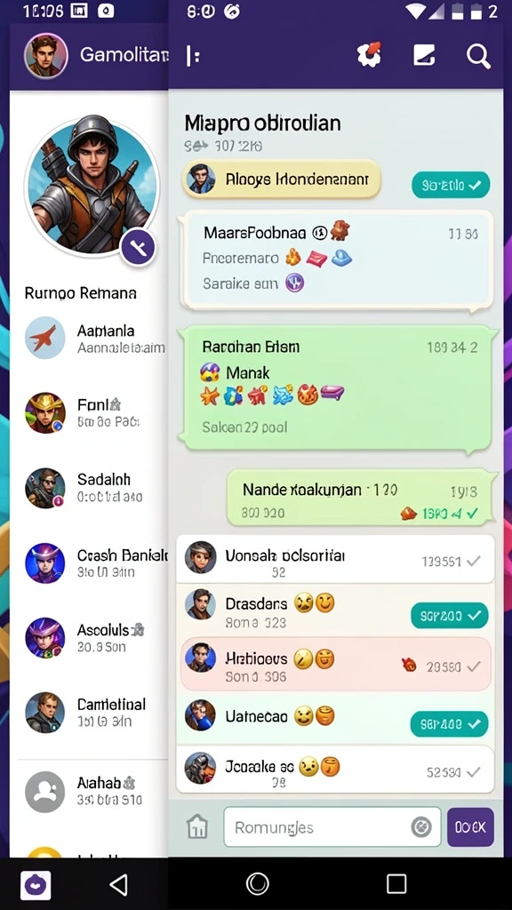 Tampilan antarmuka yang menarik dan mudah digunakan.