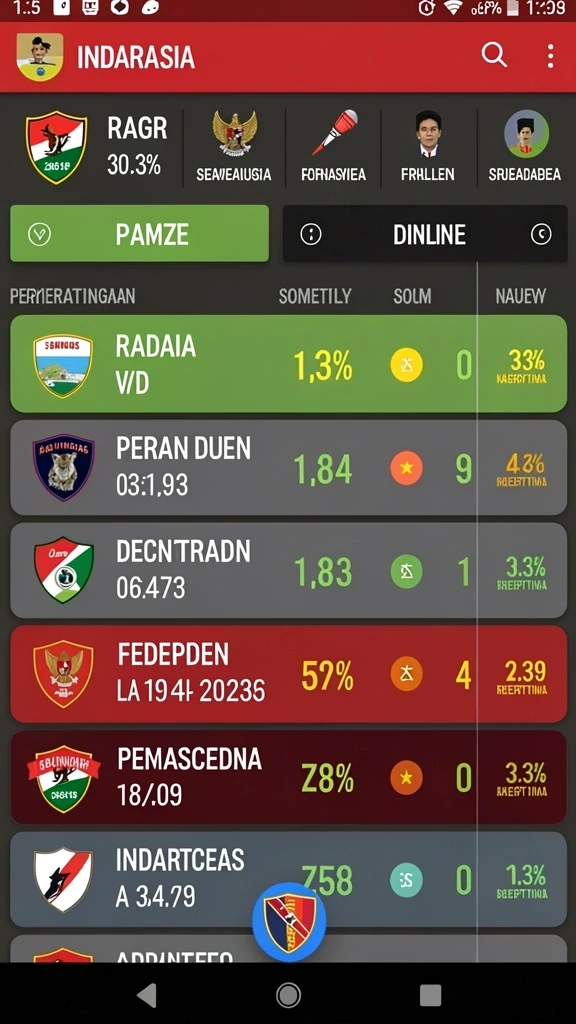 Menampilkan berbagai tema slot yang memukau.