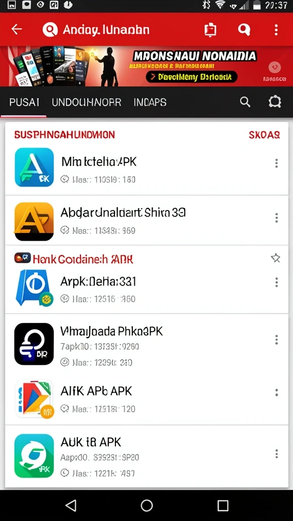 Tampilan awal aplikasi COCOL88 yang menarik.
