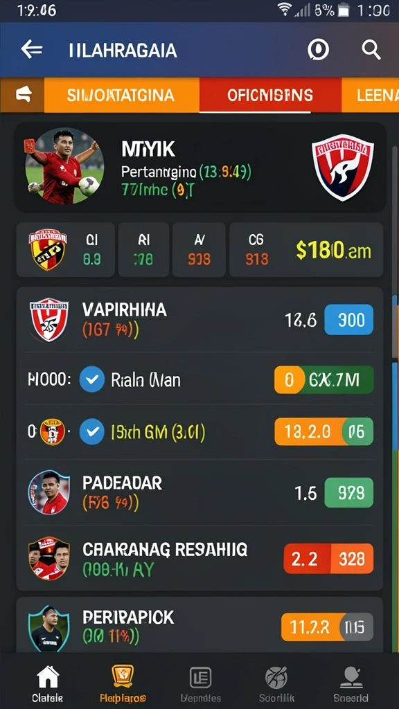Beragam pilihan permainan slot yang tersedia.
