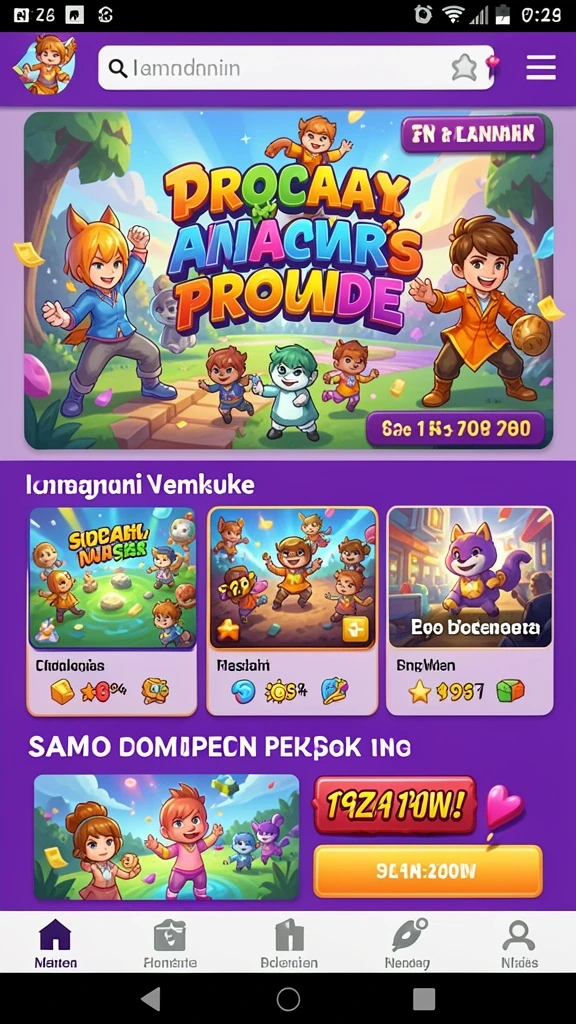 Tampilan antarmuka yang menarik dan ramah pengguna.