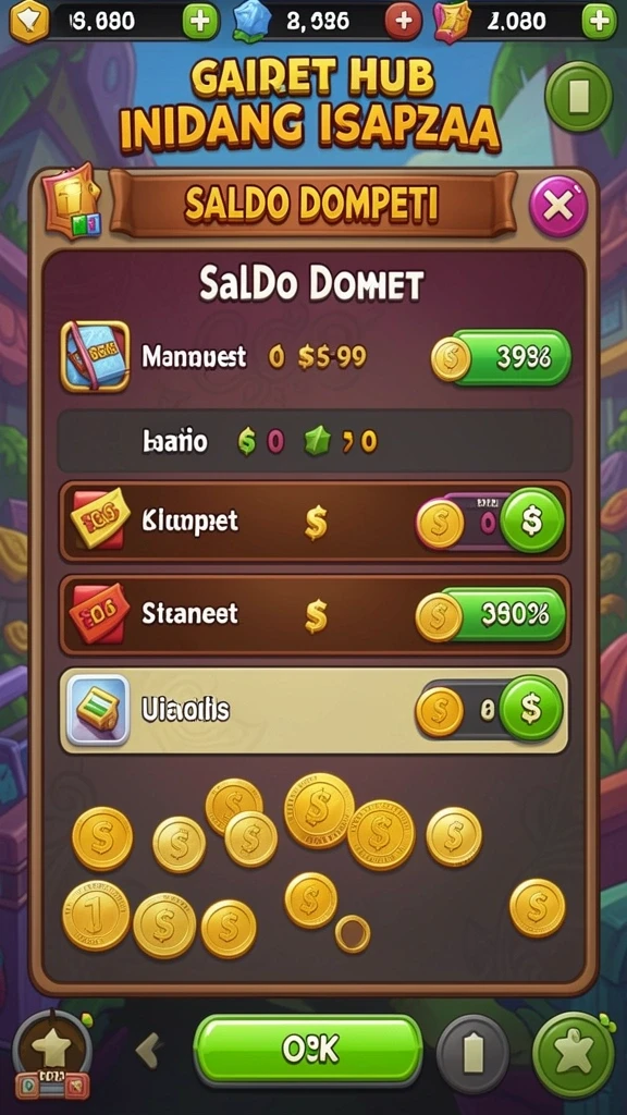Berbagai pilihan mesin slot yang seru.