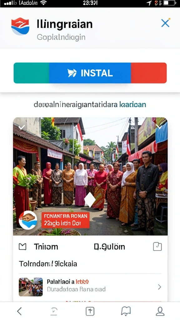 Tampilan antarmuka yang ramah pengguna dan menarik.