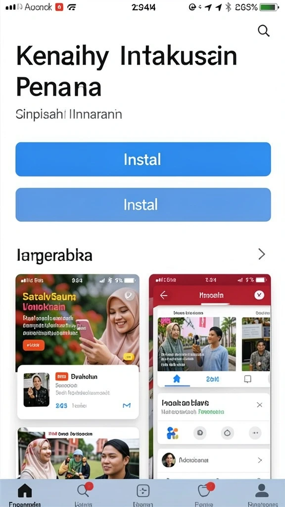 Tampilan menarik dan user-friendly.