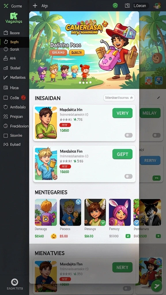 Beragam tema permainan slot yang menghibur.