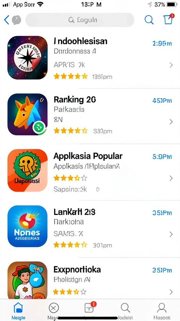 Tampilan antarmuka HINOTOTO yang menarik dan user-friendly.