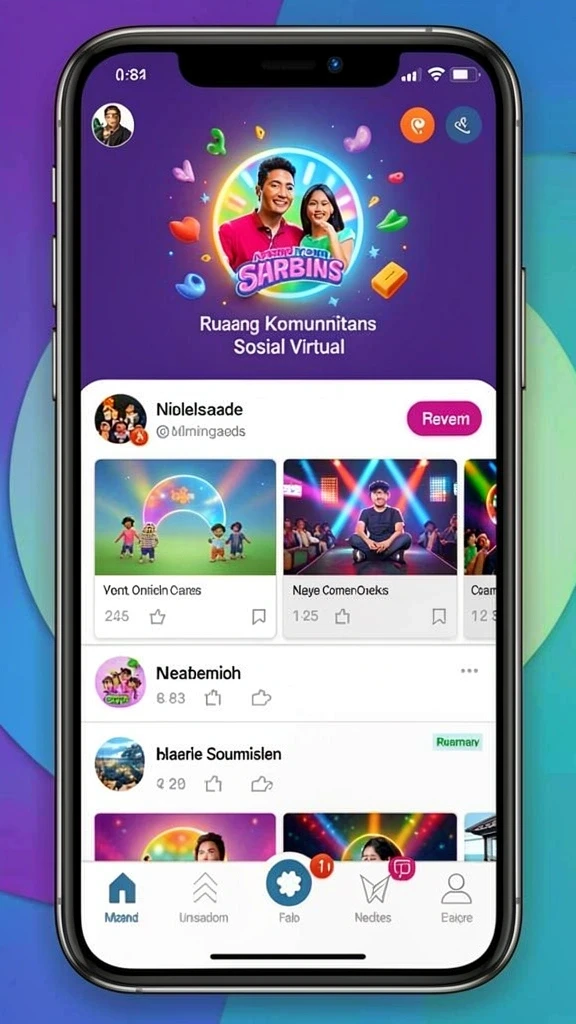 Tampilan utama aplikasi IOSBET dengan berbagai pilihan permainan.