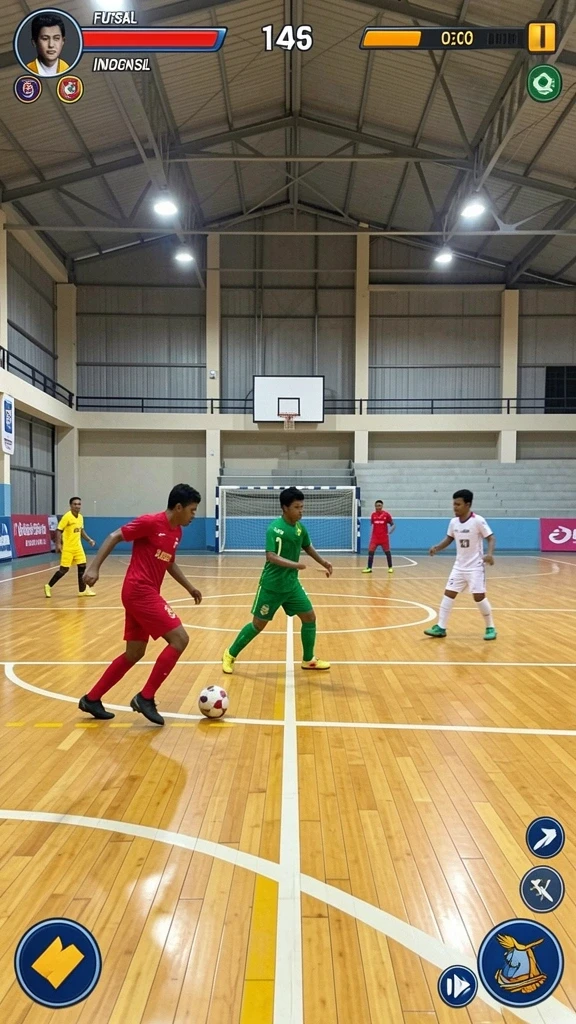 Tampilan antarmuka yang menarik dan modern.