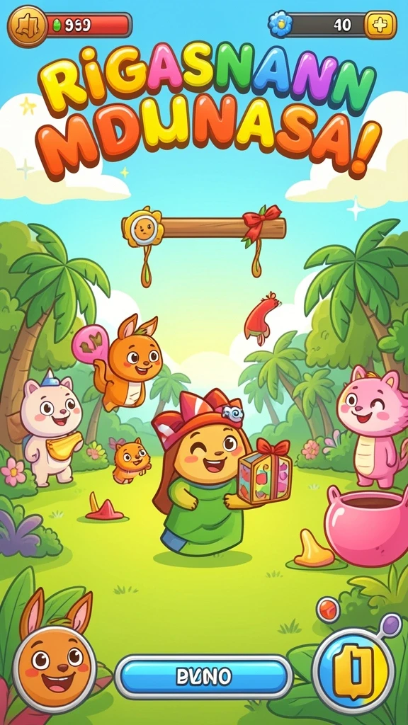 Tampilan awal game KEKAR4D dengan antarmuka yang menarik.