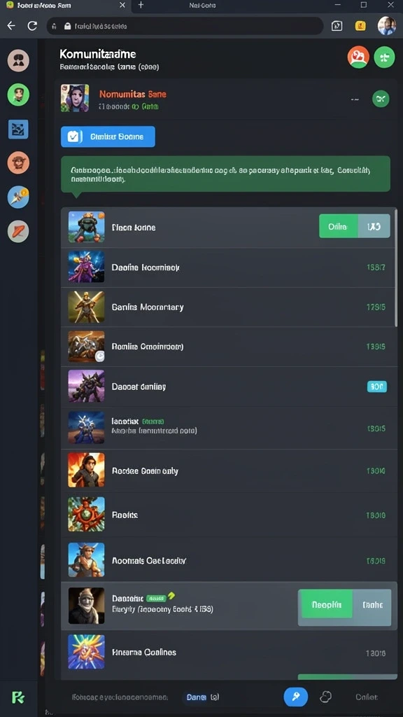 Tampilan slot dengan tema yang beragam.