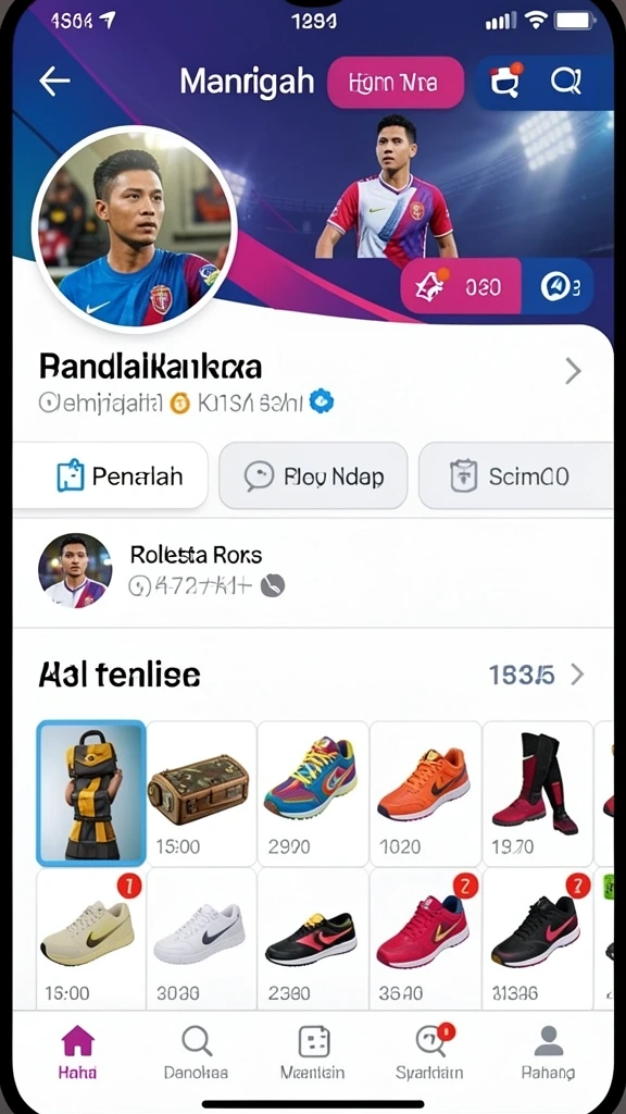 Beragam tema permainan menarik untuk dipilih.