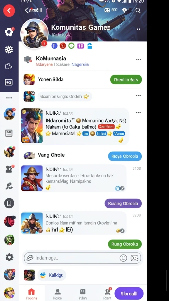 Momen seru saat bermain dengan teman-teman di NUSASLOTS.