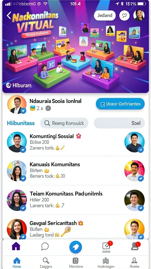 Kompetisi seru dengan teman-teman di leaderboard.