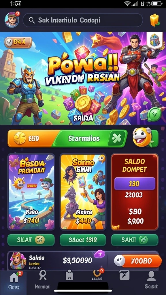 Berbagai tema slot yang menarik.