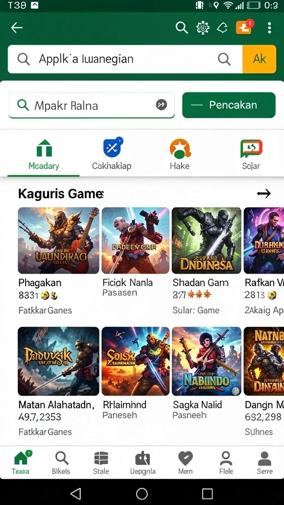 Tampilan antarmuka yang menarik dan intuitif.