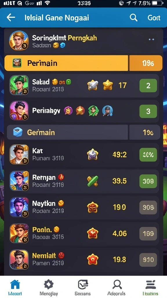 Banyak pilihan tema slot dengan desain yang unik.