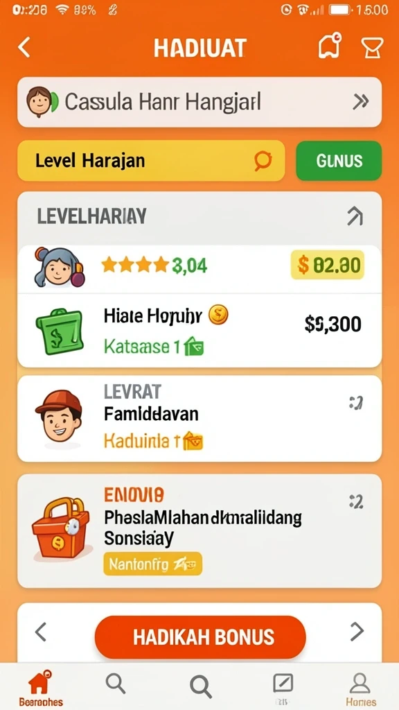 Fitur bonus yang beragam untuk meningkatkan peluang menang.