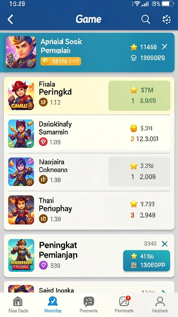 Layar bonus dengan berbagai hadiah menunggu untuk dimenangkan.