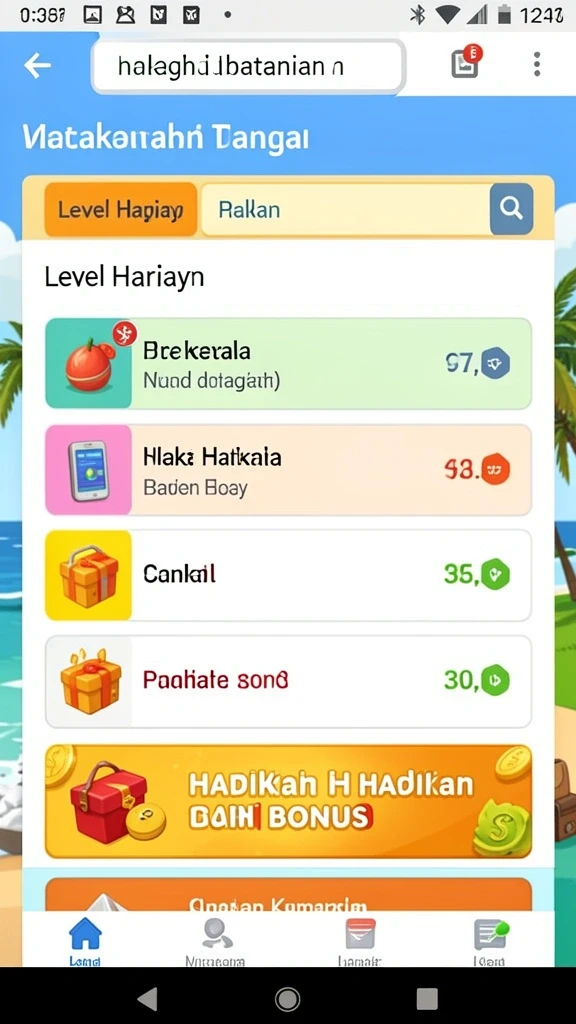 Grafis yang menawan meningkatkan pengalaman bermain.