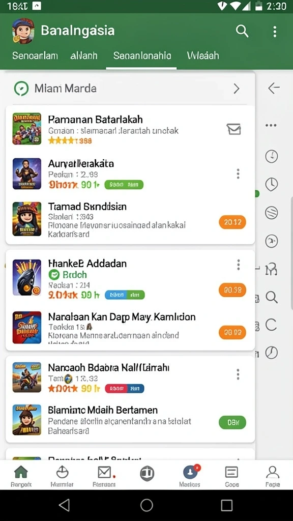 Antarmuka yang bersih dan intuitif.