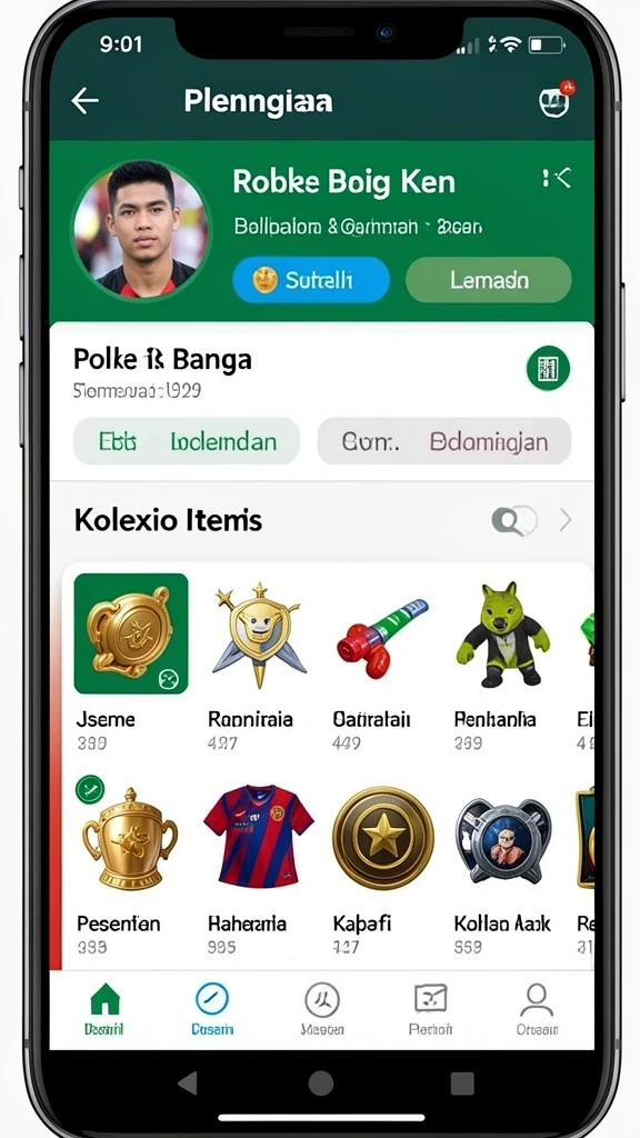 Tampilan antarmuka yang menarik dan user-friendly.